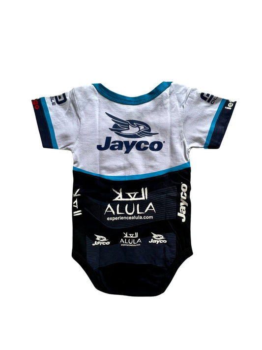New Limited Edition GreenEdge Team cycling team baby onesie season 2023/2024 | Team Jayco Alula