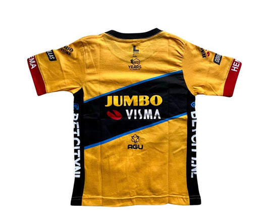 New Limited Edition Jumbo Visma cycling team toddler shirt Tour de France season