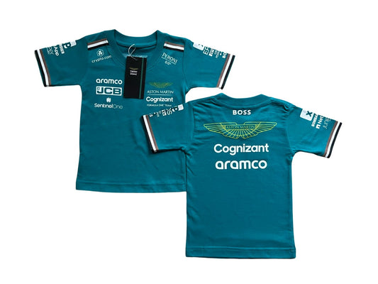 Limited Edition F1 Racing Aston Martin season 2024 Toddler Shirt jersey | Lance Stroll | Fernando Alonso