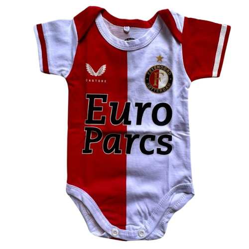 Feyenoord New Limited Edition soccer romper 2024 Home 100% cotton Cup