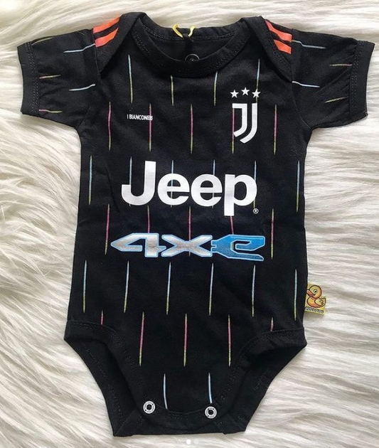 New Limited Edition Juventus romper Away jersey 100% cotton