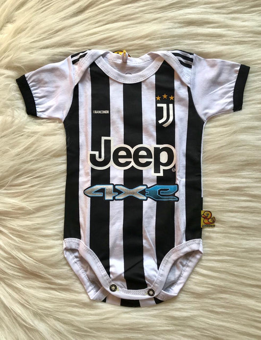 New Limited Edition Juventus romper Home jersey 100% cotton